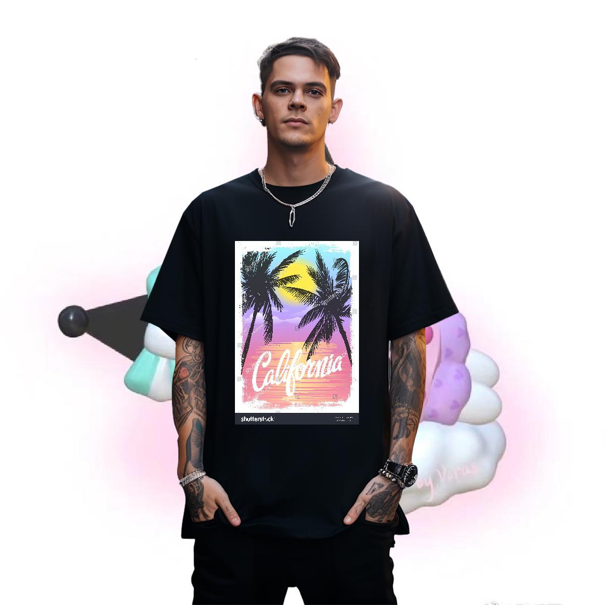 Factory Direct Man T Shirts sea Tops 230g Cotton Casual Daily Wear Cool Oversized 3XL 4XL O-Neck Short Sleeve Tshirt for Man Woman