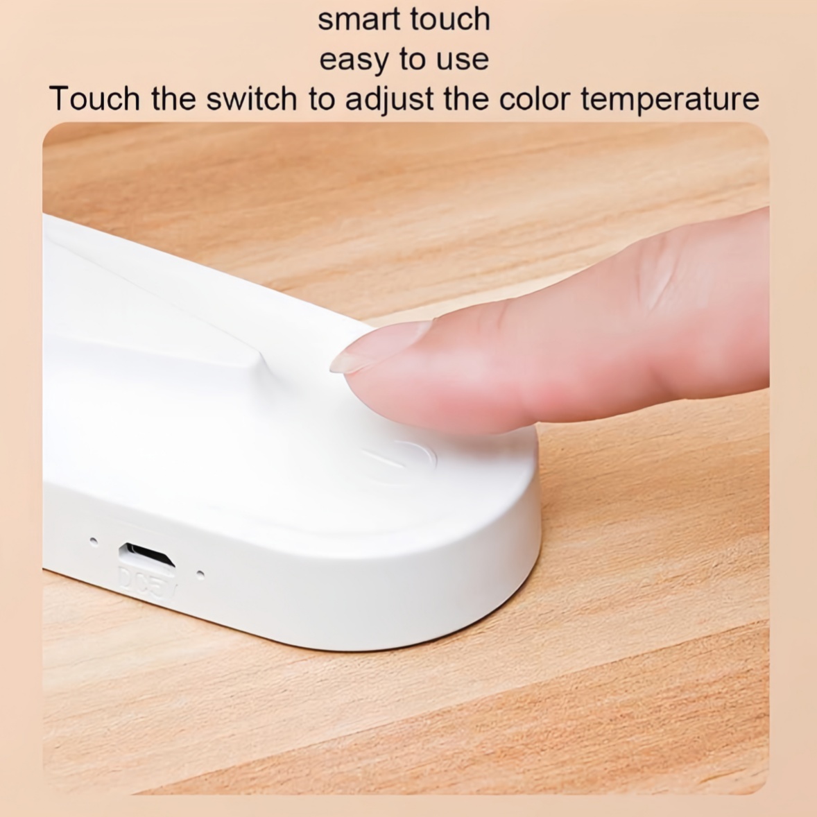 Eco-Friendly LED Student Study Lamp - Durable Foldable Design with USB Charging for Home & Office Use
