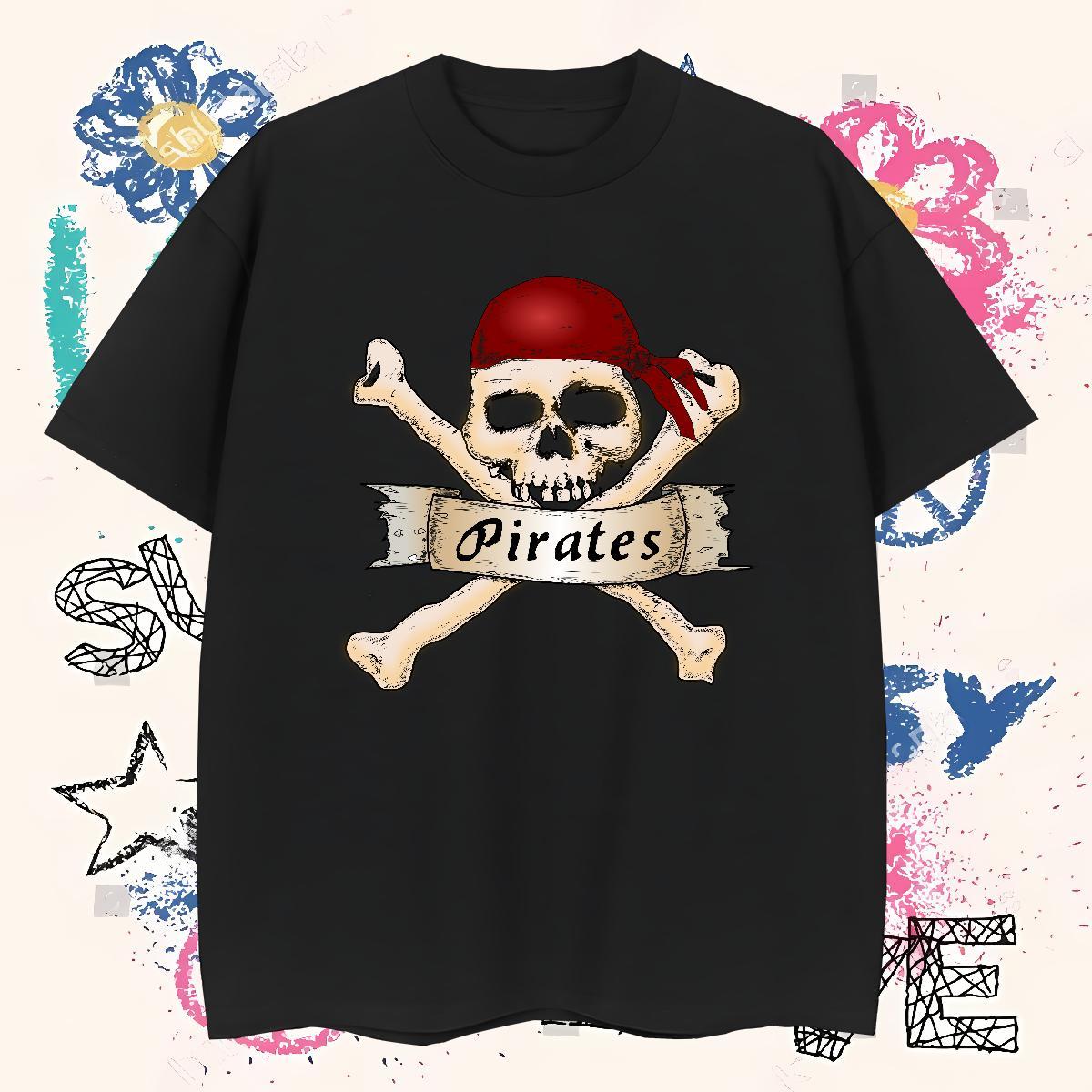 Fashion Casual Man T Shirts skull Wear 230g Cotton Street Wear Free Shipping DIY Breathable Short Sleeve Tshirt for Man Woman