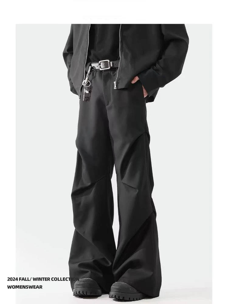 American style hip-hop men and women trendy straight leg high street wide leg couple personalized loose casual pants y2k 240806