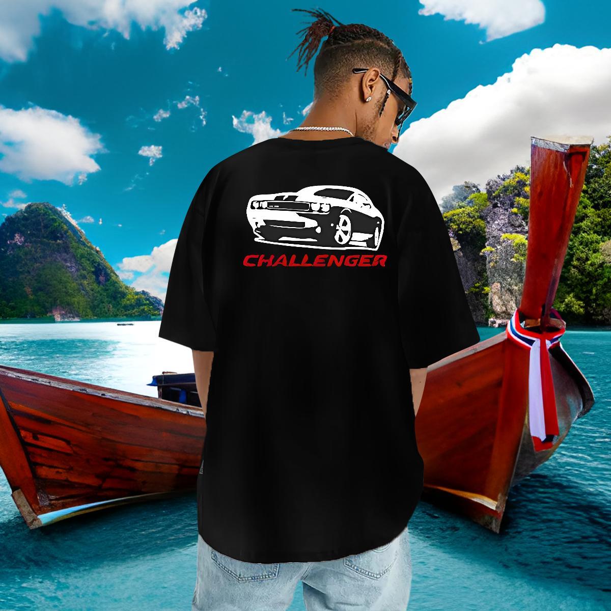 Casual New T shirt car Clothings 100% Cotton 230g Hip Hop Cool Floral Print O-Neck Short Sleeve Men Tees