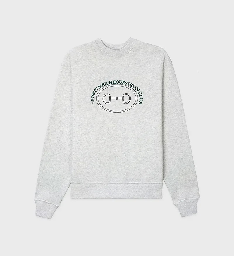 Winter North American Niche Sporty Rich Letter Lock Print Fleece Sweatshirt Womens Hoodie 240806