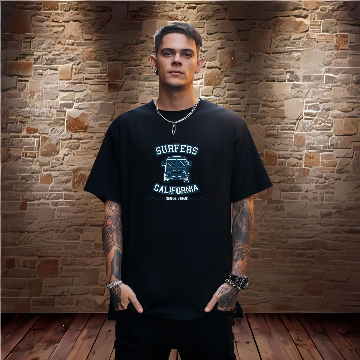 2024 New Men T Shirts letter Wear 230g 100% Cotton Casual Daily Wear Brand Custom Big Size Breathable Crew Neck Men Tees