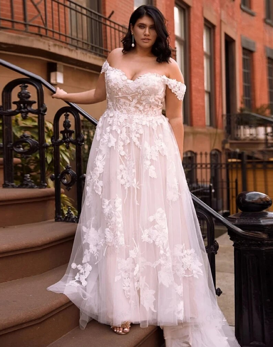 Long Sleeve Bridal Gown Sexy Appliques Floral Beading Wedding Dress Floor Length Open Back Cut-out Handmade Lace Brides Dresses 01