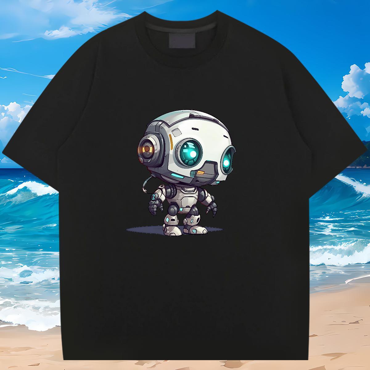 New Designer T-Shirts ET Clothings 100% Cotton 230g High Street Hip Hop Popular Custom Anime Breathable Short Sleeve Tshirt for Man Woman