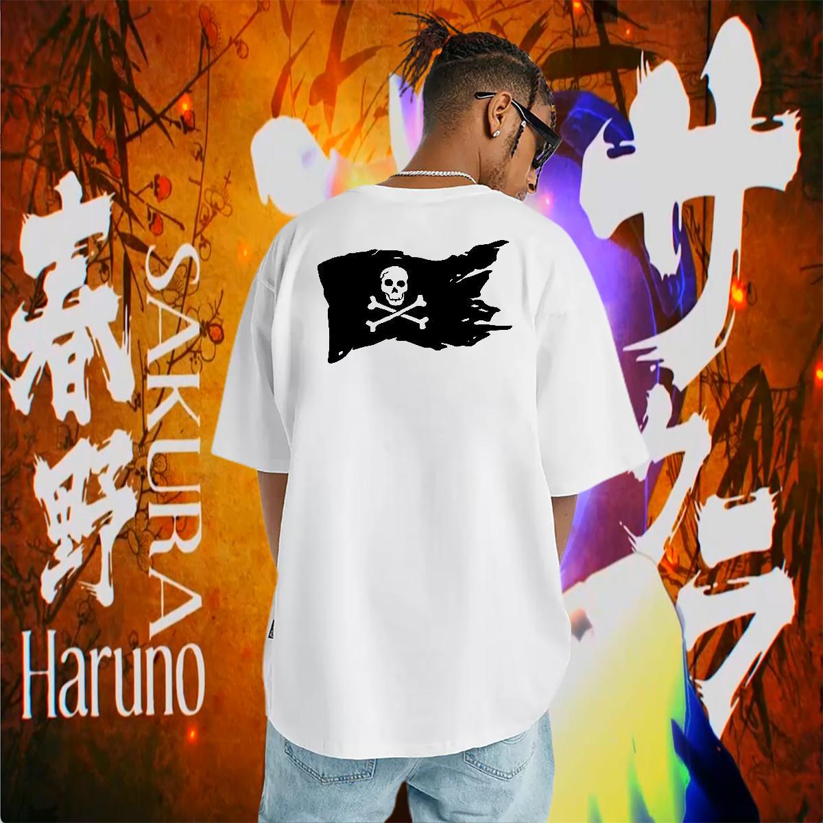 Wholesale Men T Shirts skull Polos 230g Pure Cotton Sports Casual Comfortable Oversized 3XL 4XL Breathable Crew Neck Men Tees