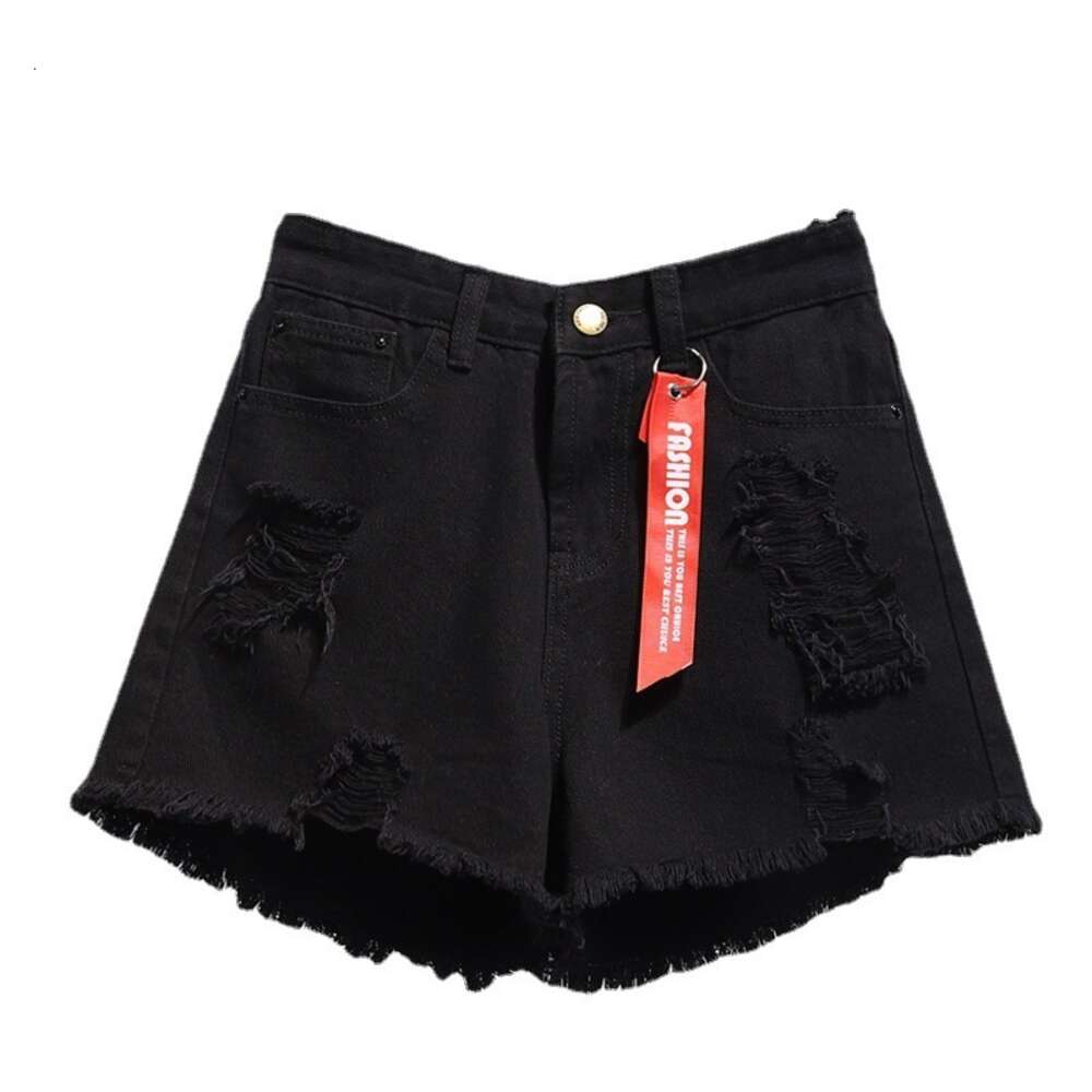 2024New Women's Denim Loose Wide Leg Hot Pants Light Color Slim Girl Super Shorts