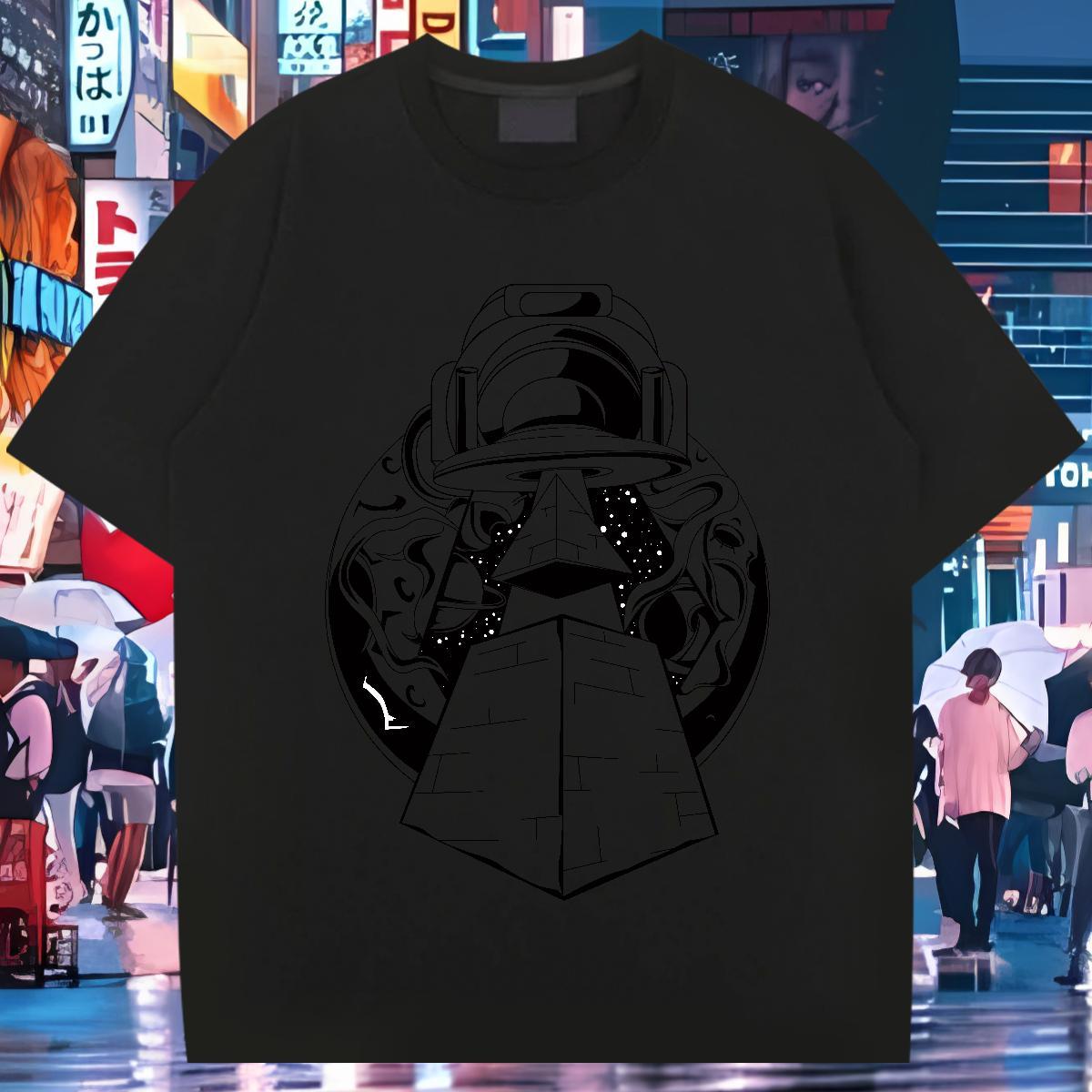 2024 New T-Shirts ET Tops Tees 230g 100% Cotton Sport High Quality DIY Logo Oversized Breathable Soft Tshirt for Man Woman