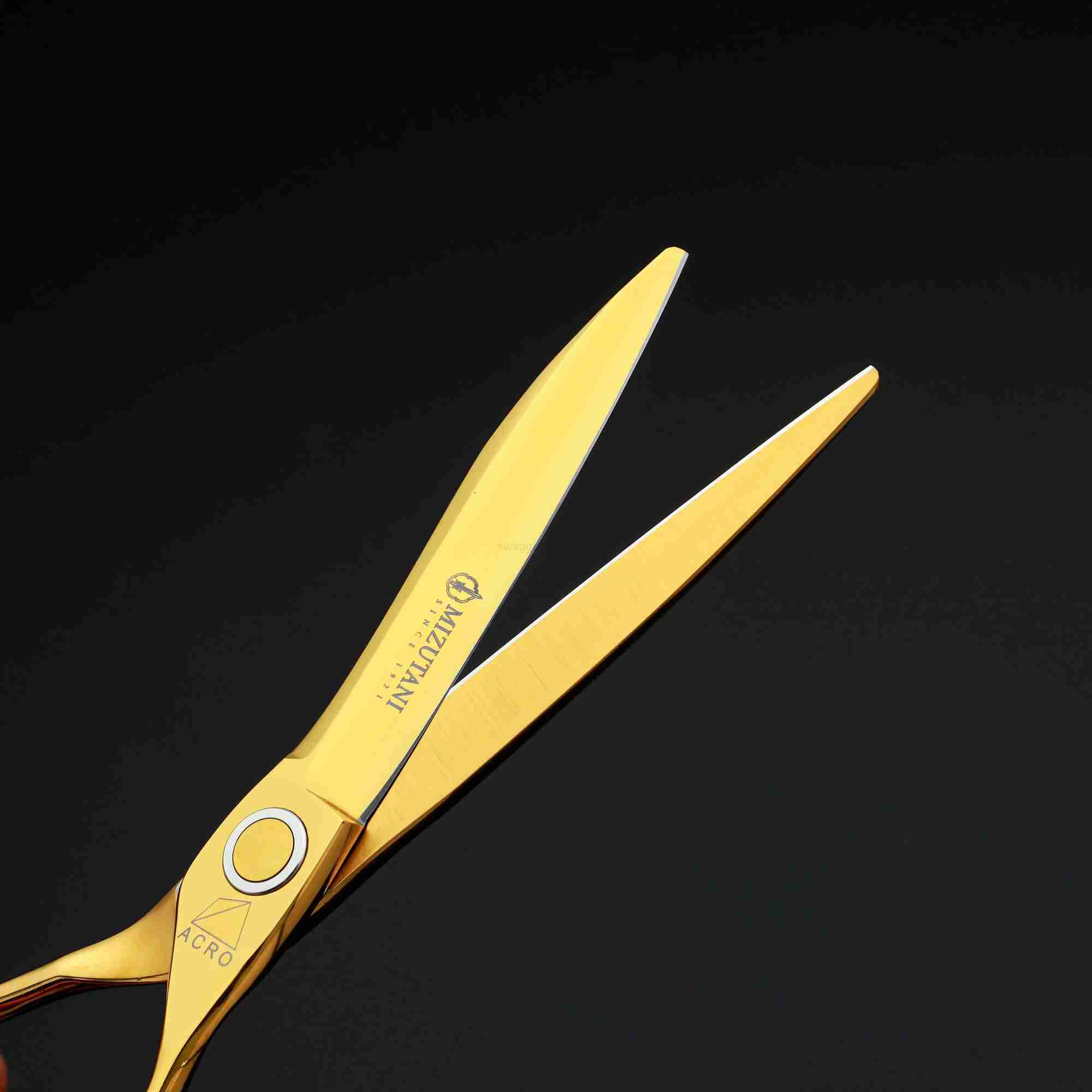 MIZUTANI barber Scissors professional hairdressing scissors 6.0 inch 440C material Hair cutting machine Hair cutting scissorsXJ240807