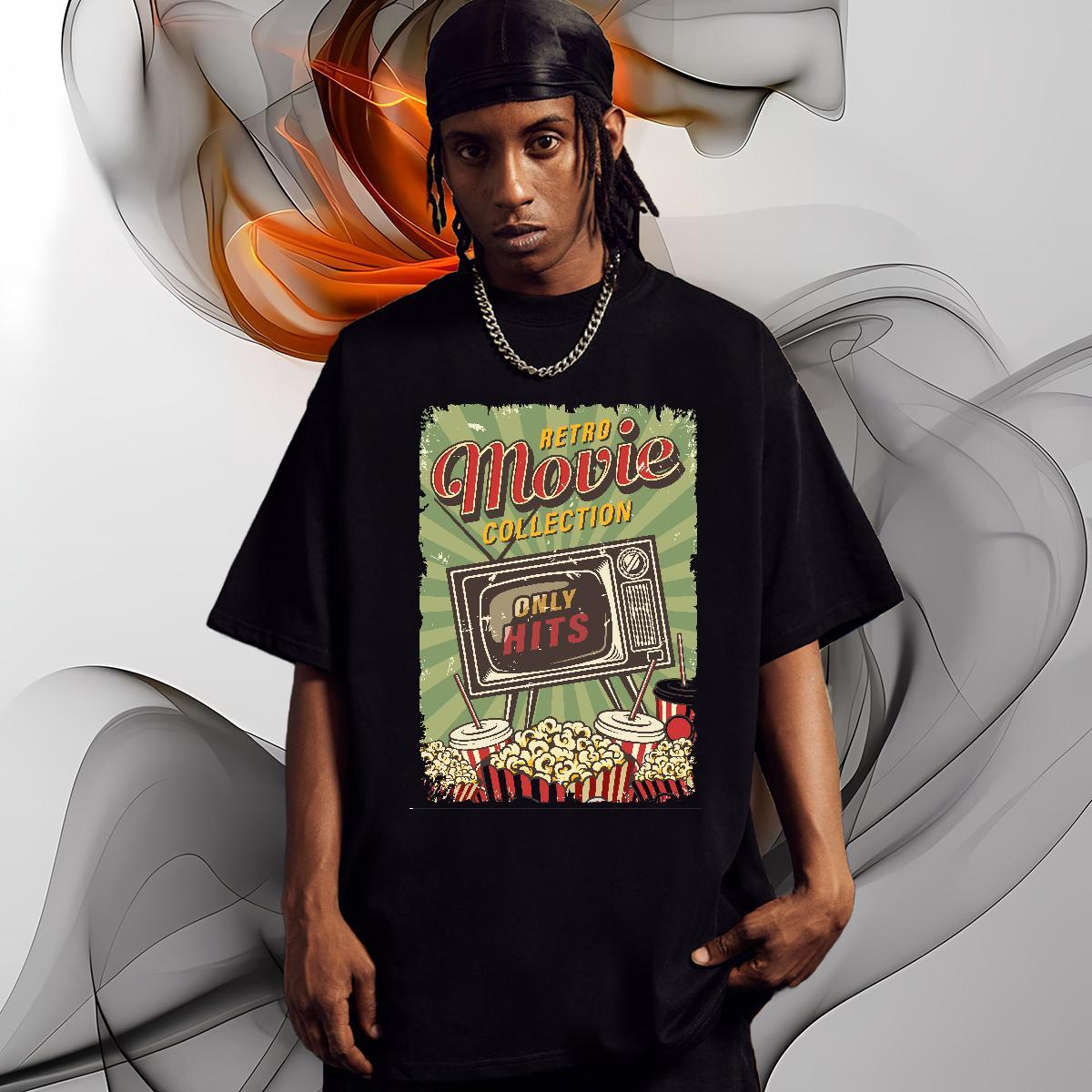 Free Shipping Men T Shirts return to the ancients Tees 230g Pure Cotton Outdoor Soft Customized Print Breathable Short Sleeve Men Tshirts
