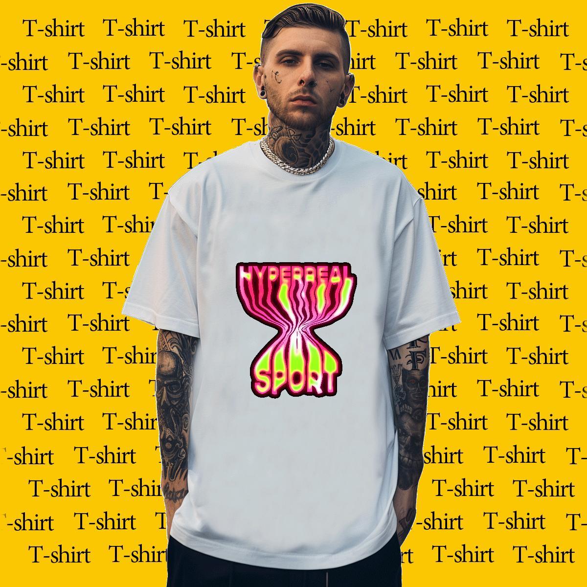 New T Shirts Men letter Tee Shirt 230g Cotton Street Unisex Graphic Breathable Men Tops Tees