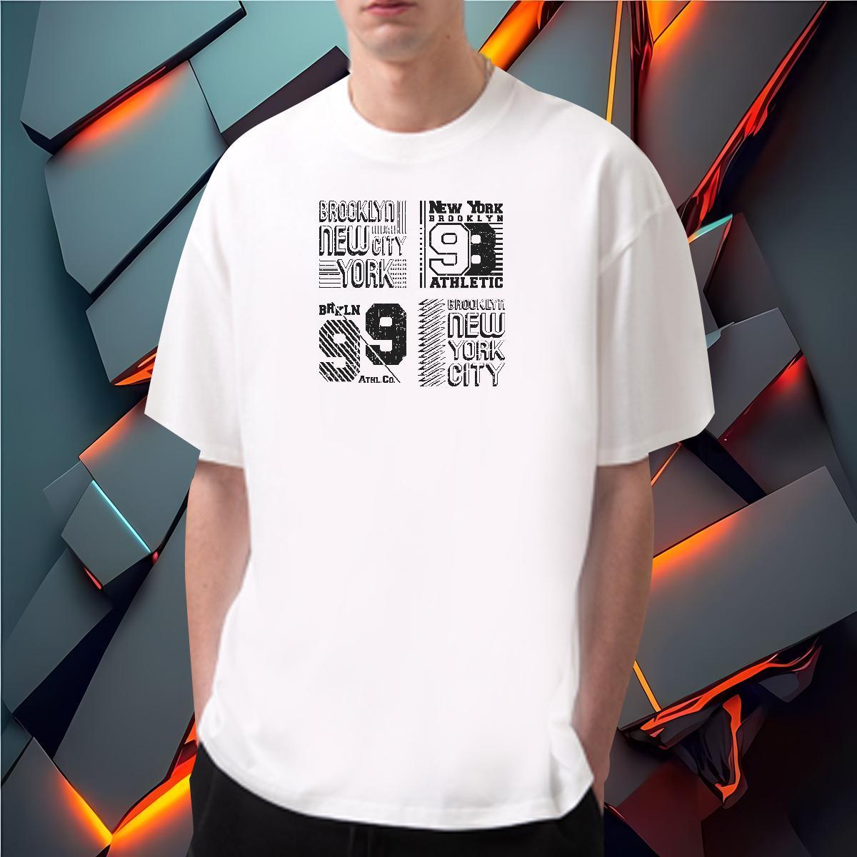 Factory Direct T shirt letter Polos 230g Pure Cotton Street wear Hip Hop Brand Graphic Breathable Crew Neck Men Clothes T-Shirt
