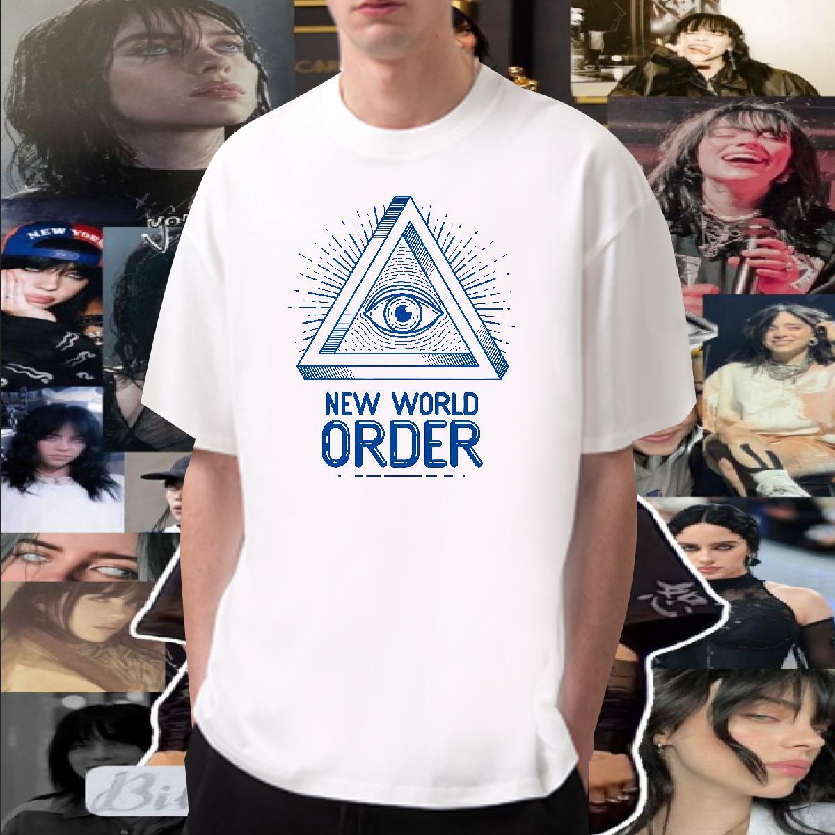 Designer T-Shirts for Men eye of the devil Tees Shirts 230g Cotton Street Casual Soft Floral Print Round Neck Short Sleeve Men Tees