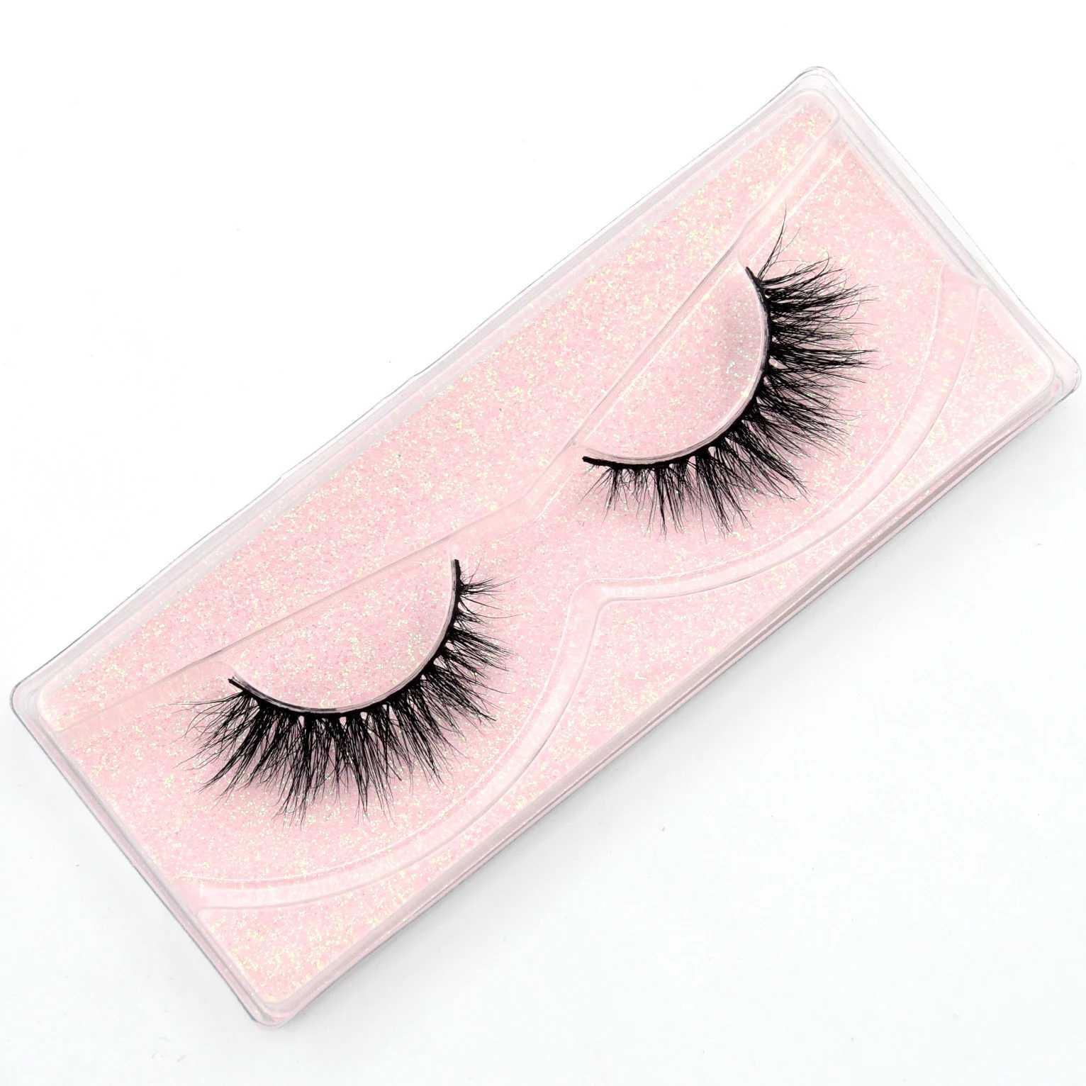 Visofree 13mm Eyelashes Mink Lashes 3D Natural Long Mink Eyelashes Cruelty-free Handmade False Eyelashes Makeup Mink Lashes G04M240806