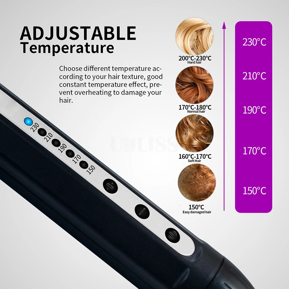 Professional 7mm Curling Iron Electric Hair Curler for Short Hair Pear Flower Cone Ceramic Curling Wand Hair Rollers Styler 240802