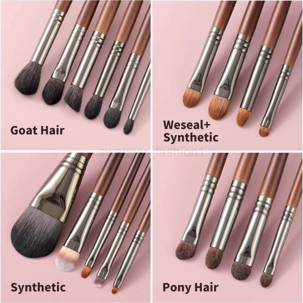 OVW Natural Makeup Brushes Set Eyeshadow Make Up Brush Goat Hair Kit for Makeup nabor kistey Blending pinceaux maquillageXJ240807