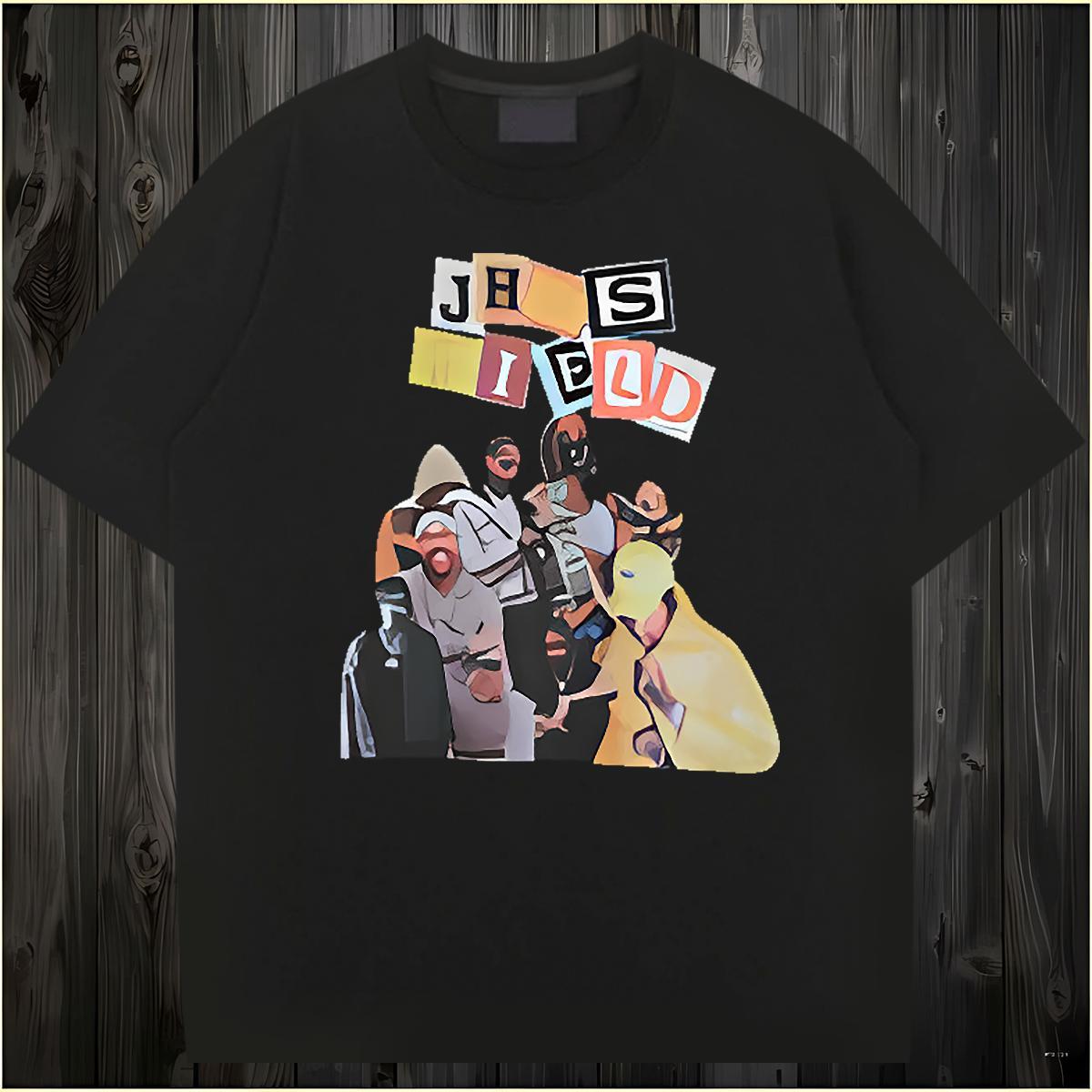 Designer Fashion T-Shirts for Men portrait Clothings 230g Cotton Street Wear Comfortable Custom Print Plus Size Breathable Crew Neck Men Tees
