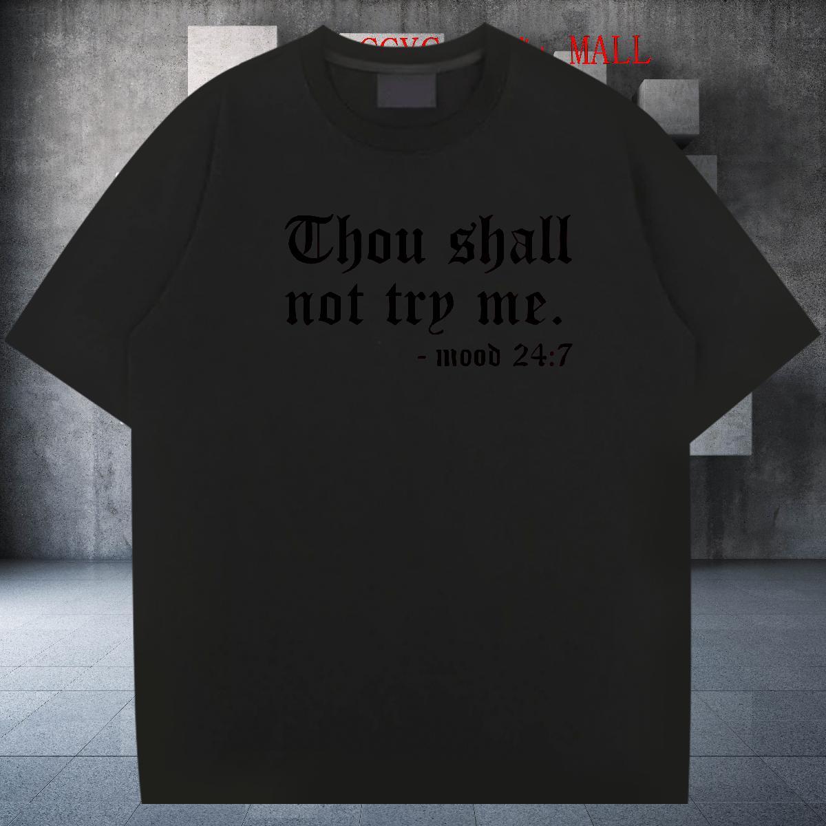 Wholesale T shirt letter Tops Tees 230g Cotton Street wear Hip Hop TOP Quality Customized Print Breathable Soft Men Tops Tees
