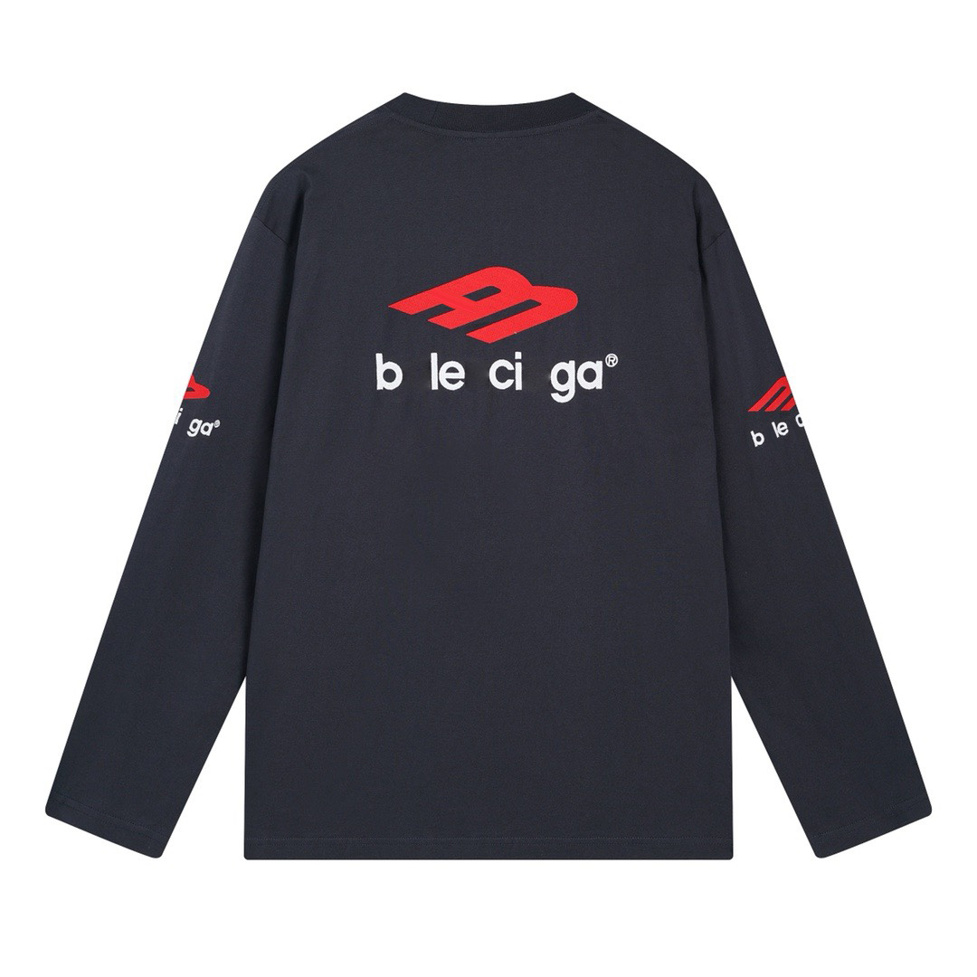 Designer Men's T-shirt Paris brand 24SS latest spring and autumn casual loose high-quality long sleeved shirt for men and women