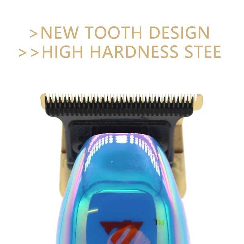 JUCAI PRO F7878 Professional Mens Cordless Finish Trimmer LENCE Barber Trimmer W240806