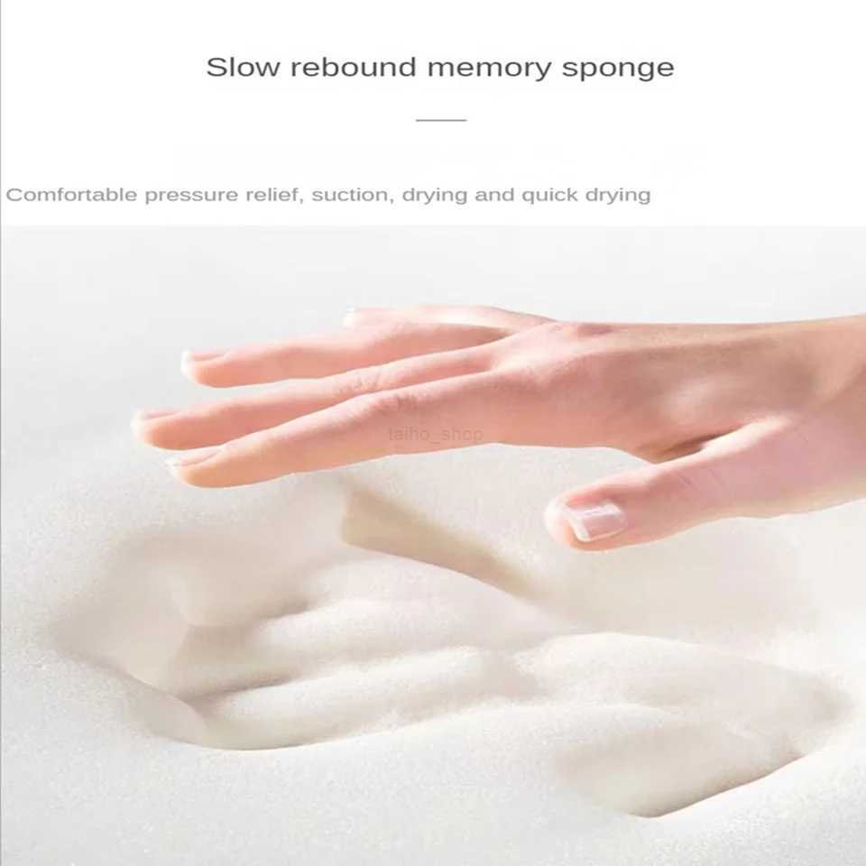 U-SHAPE Bathroom Floor Mat Toilet Mat Anti-slip Bathroom Mat Absorbent Bath Mat Home DecorationXJ240807