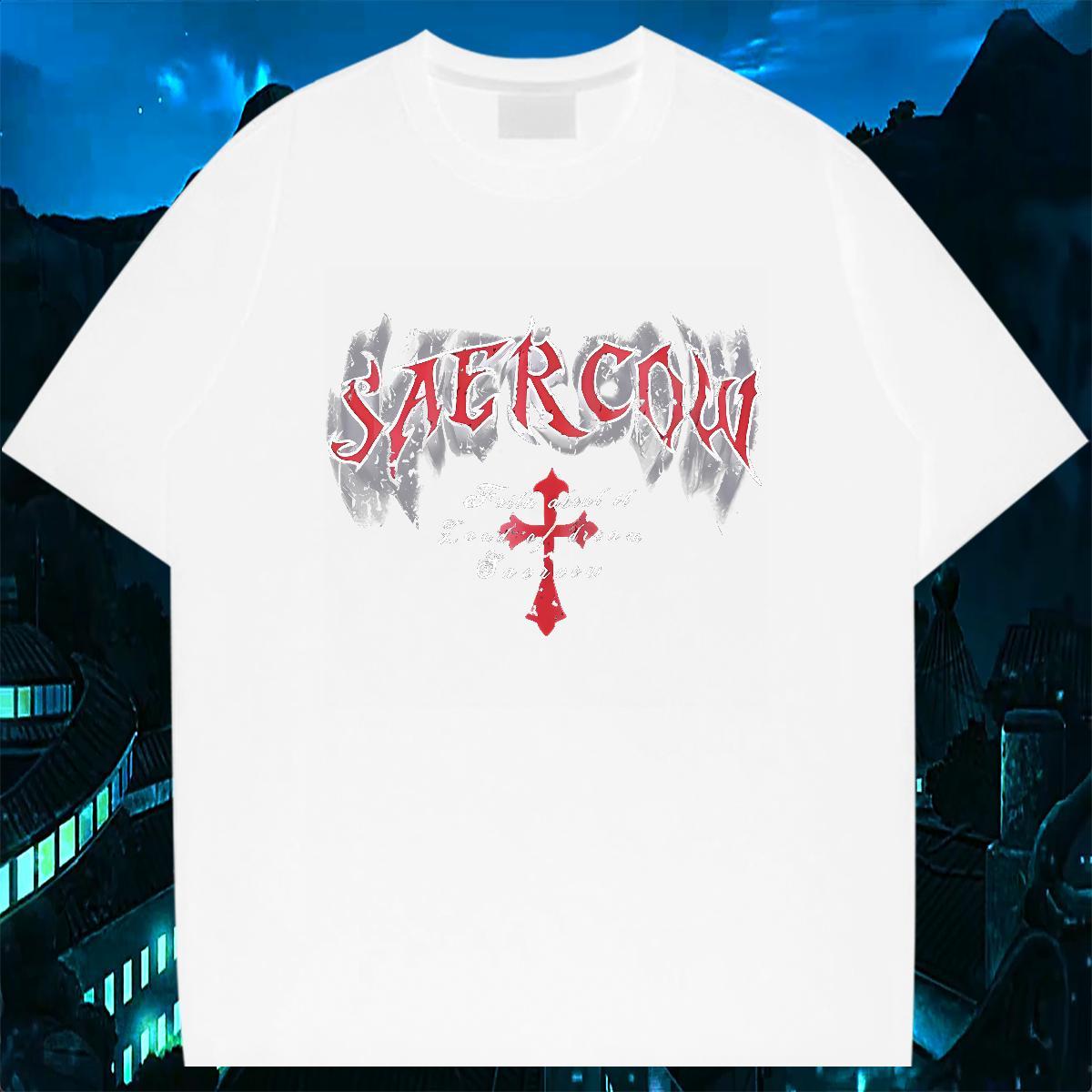 New Mens T Shirts letter Top Tees 230g 100% Cotton Sport TOP Quality Custom Printing Breathable Mens Tshirts