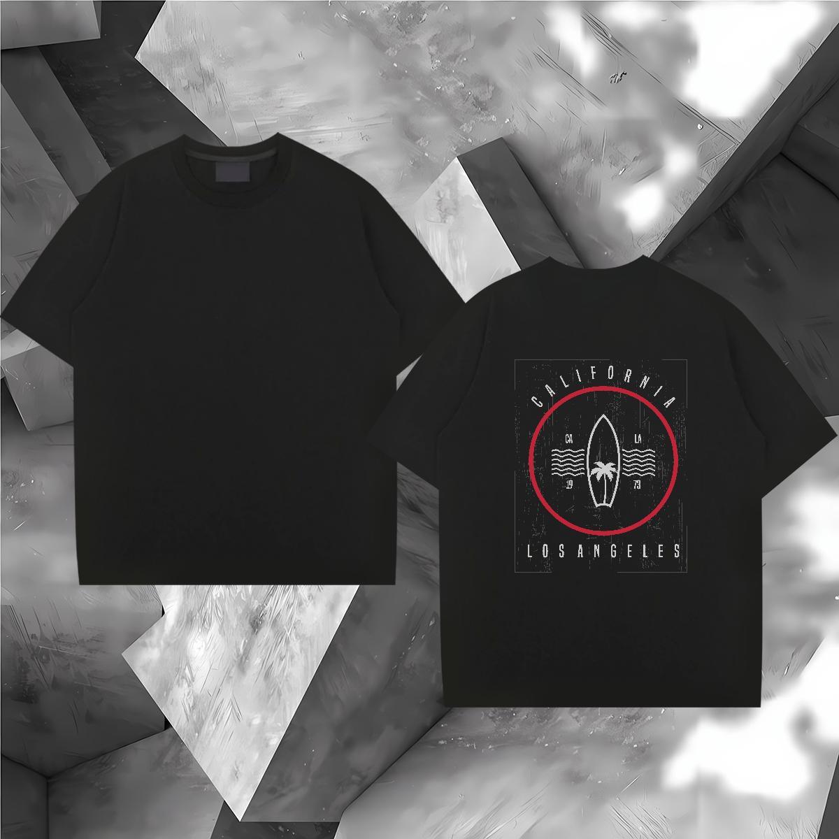 Fashion T Shirts Men letter Clothings 230g Pure Cotton Casual Daily Wear High Quality Custom Print Plus Size Breathable Soft Tshirt for Man Woman