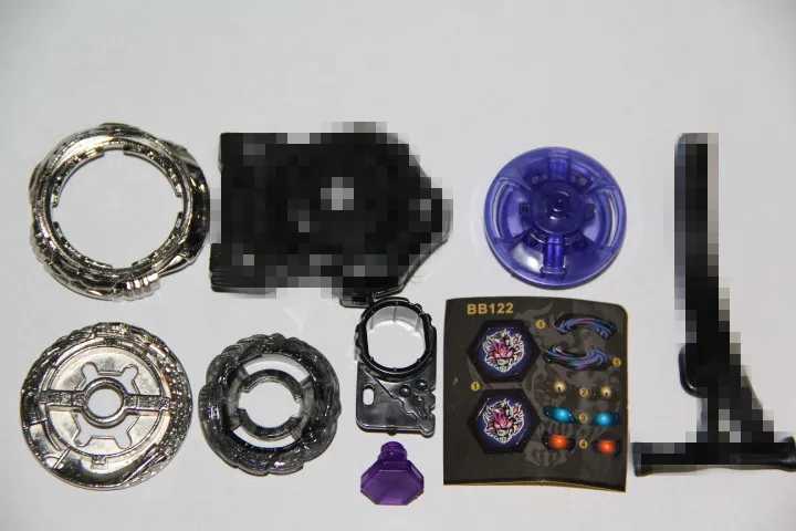 Spinning Top Nemesis Metal Fury 4D BB122 Legends Hyperblade Toy Launcher Set For b-daman peonza Y240803