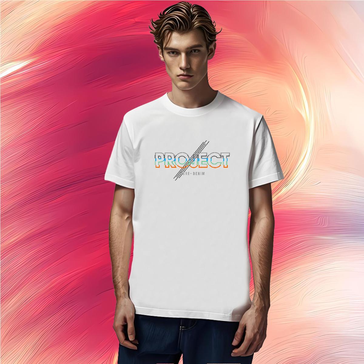 Custom T shirt letter Tee Shirt 230g 100% Cotton Daily Outfit TOP Quality Oversized Breathable Crew Neck Couples T Shirts