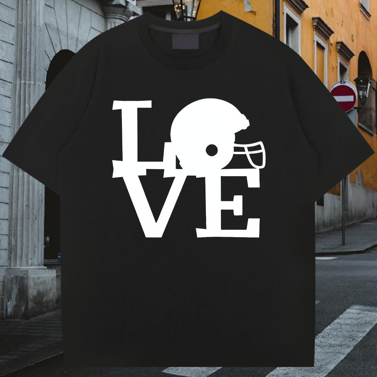 DIY Customized T-Shirts for Men letter Wear 230g Cotton Outdoor Soft Custom Print Oversized Round Neck Short Sleeve Tshirts