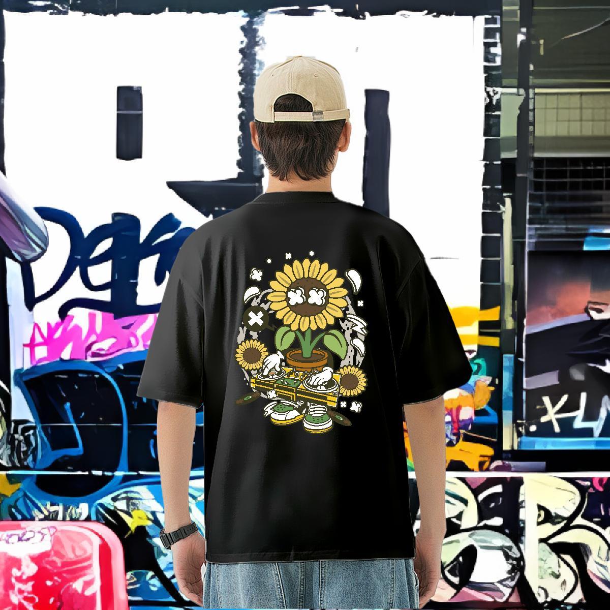 Casual New Man T Shirts ET Polos 230g Cotton Daily Wear Wholesale Custom Anime Breathable Short Sleeve Tshirt for Man Woman