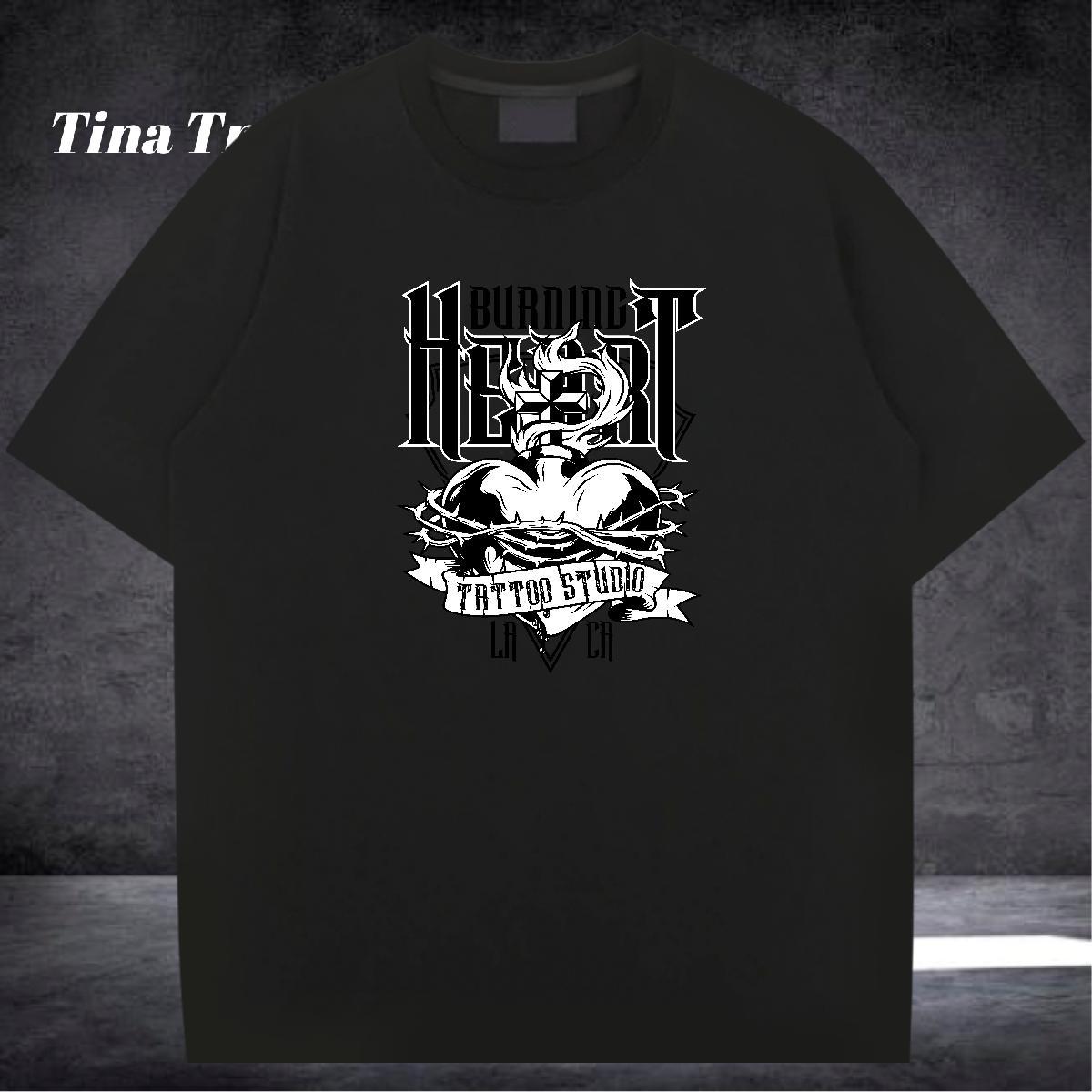 Fashion Design T Shirts Men skull Clothes 230g Cotton Hip Hop Designer Graphic Breathable Crew Neck Couples T Shirts