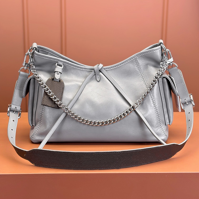 Mirror quality Designer Handbag Lambskin Shoulder Bag Genuine Leather Women Chain Bag With Box L267