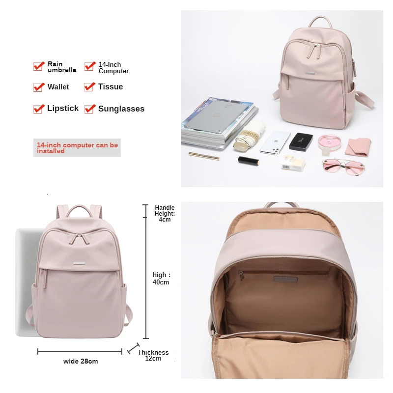 Womens Golf Backpack Fashion Leisure Large Capacity 240807