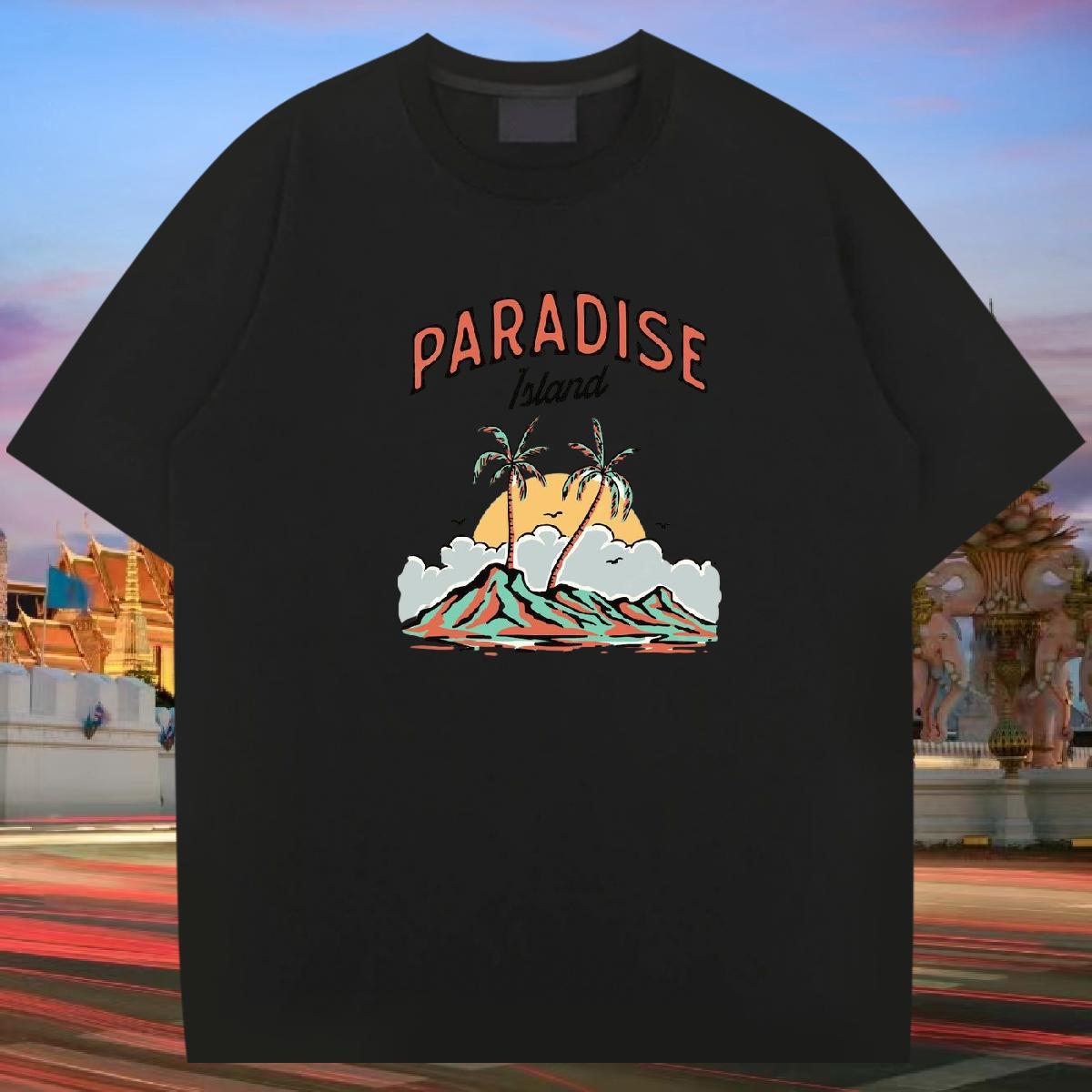 New Designer T Shirts Men tree Tees Shirts 230g Cotton Casual Comfortable Plus Size Custom Breathable Tshirts