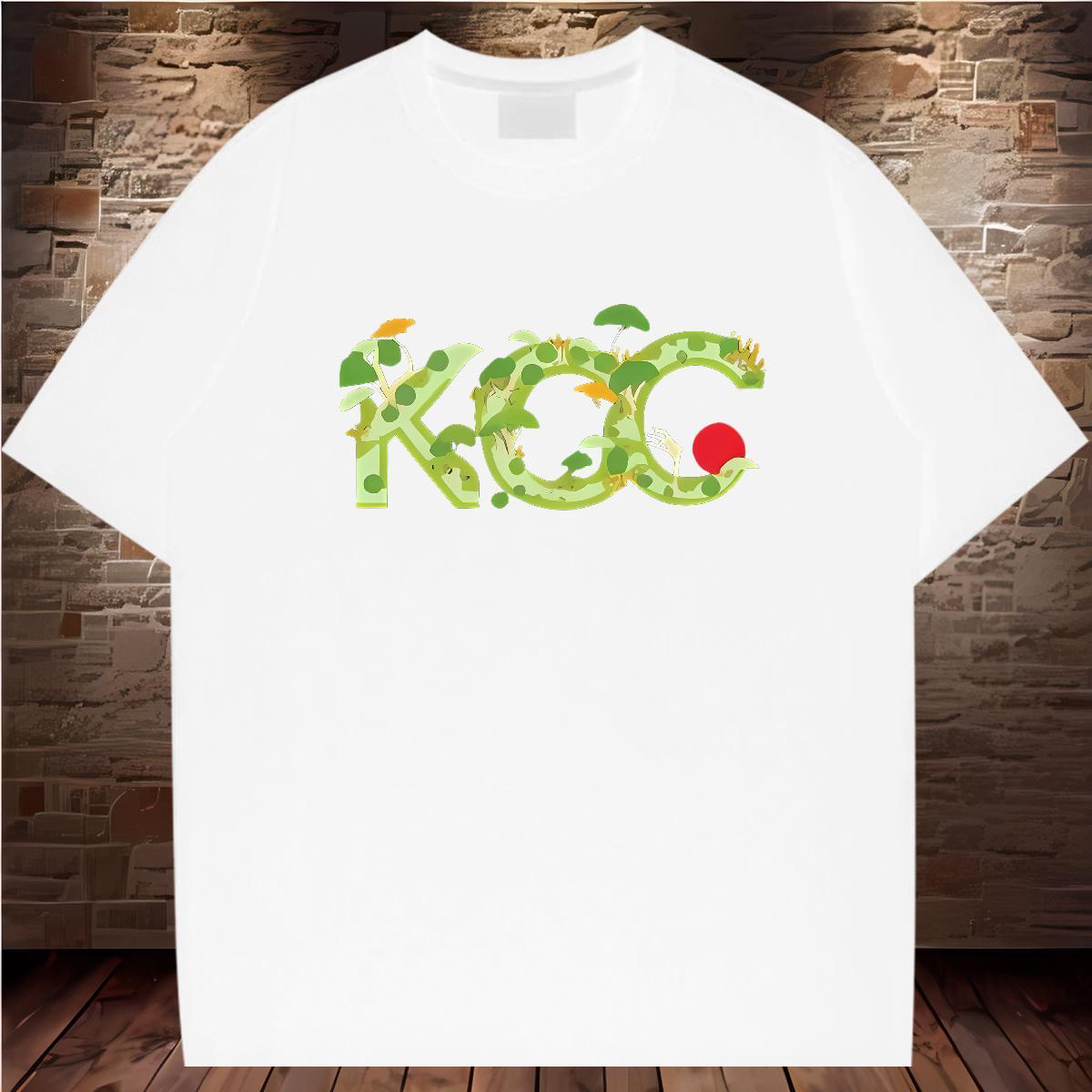 New Mens T Shirts letter Tee Shirt 230g Pure Cotton Sport Brand Custom Print Plus Size Breathable Short Sleeve Men Tops Tees