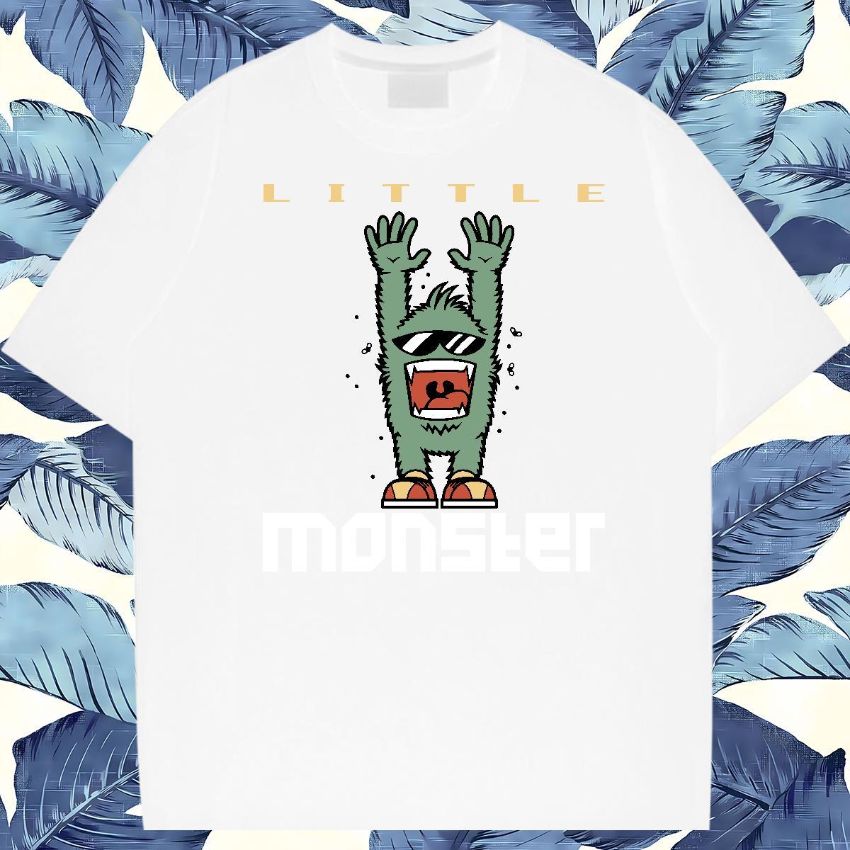 Fashion New T Shirts Men ET Tshirts 230g 100% Cotton Daily Outfit Wholesale DIY Printed Crew Neck Breathable Men Clothes T-Shirt