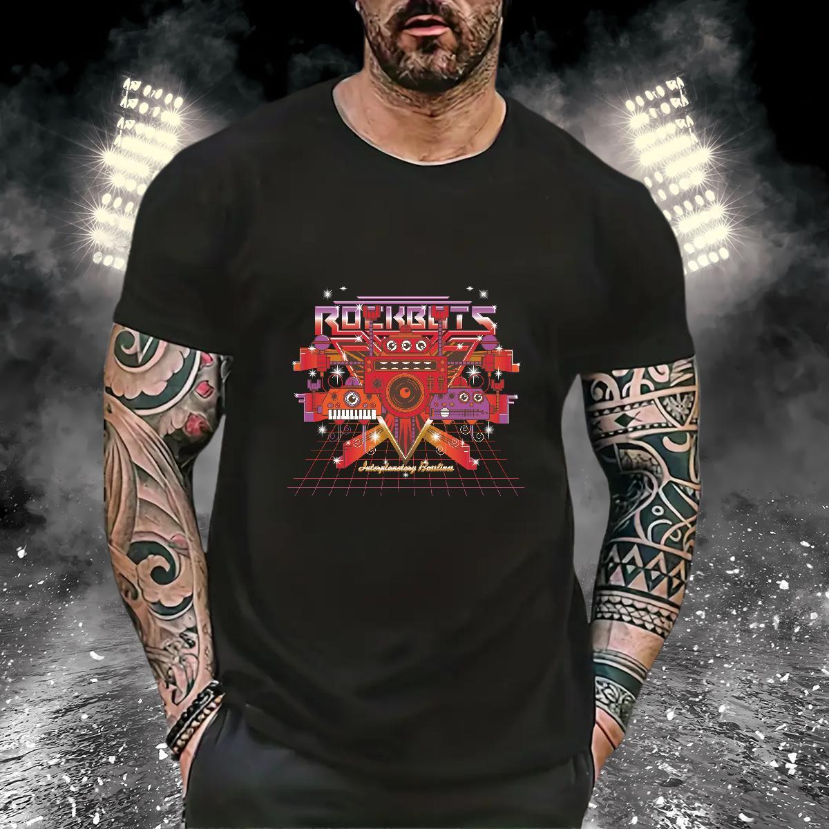New Arrival Mens T Shirts technology Tees 230g Cotton Home Outdoor Cool Design DIY Printed Breathable Short Sleeve Men Tees