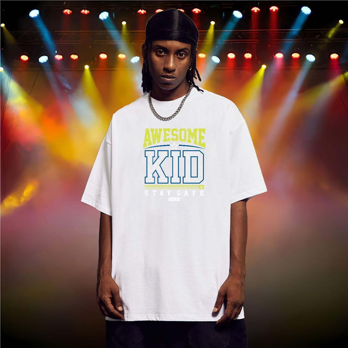 Classic Men T Shirts letter Wear 100% Cotton 230g Hip Hop Street Popular Customized O Neck Short Sleeves Couples T Shirts
