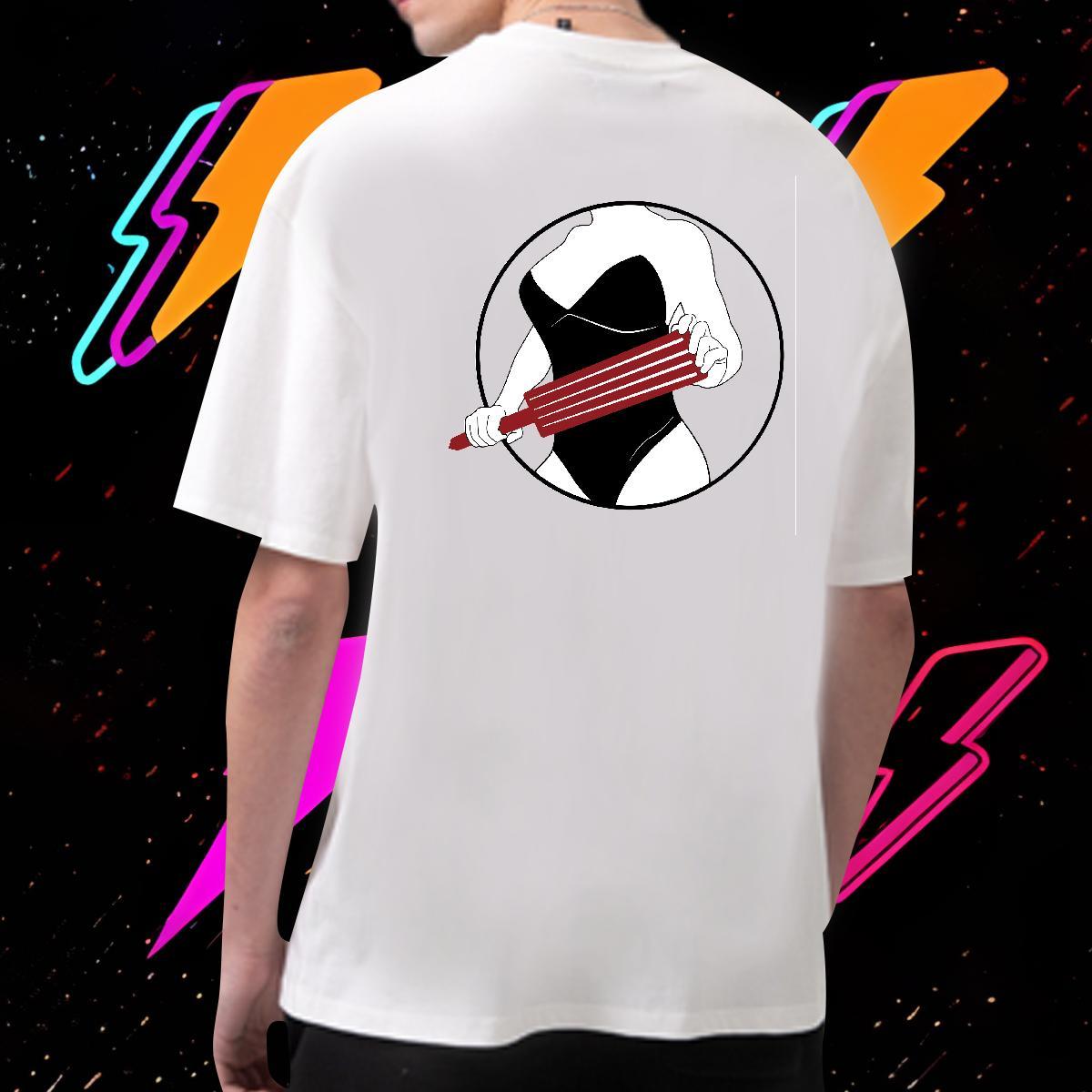 2024 Man T Shirts portrait Wear 230g Cotton Hip Hop Street TOP Quality Customized Crew Neck Men Tees