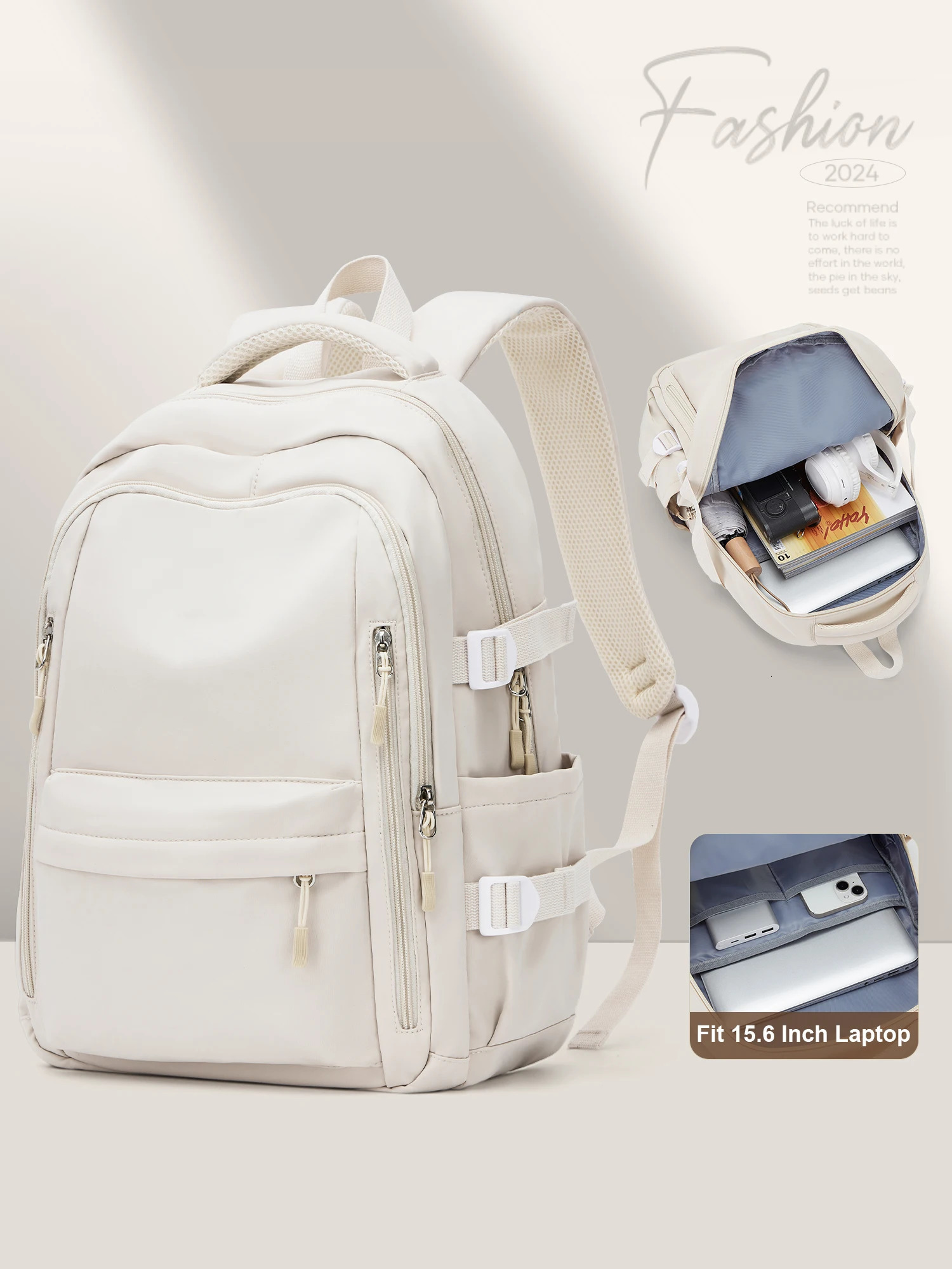 Kawaii Girls School Bag Waterproof Backpack Teenage Student Boys Laptop Rucksack Cute Travel 240807