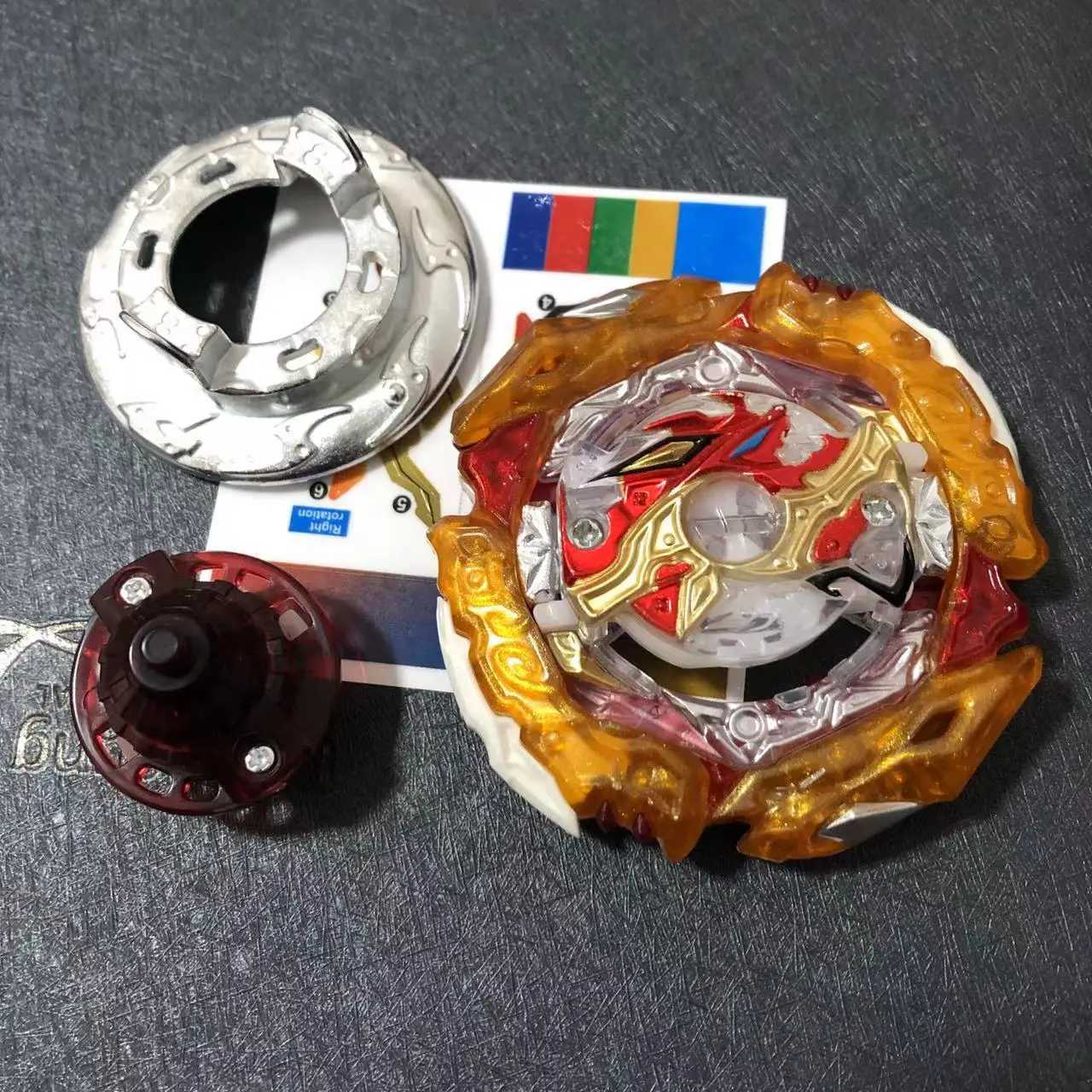 Single B-205 Spinning Tops Spriggan Ultimate Valkryrie Solong4u Toys for Children Y240803