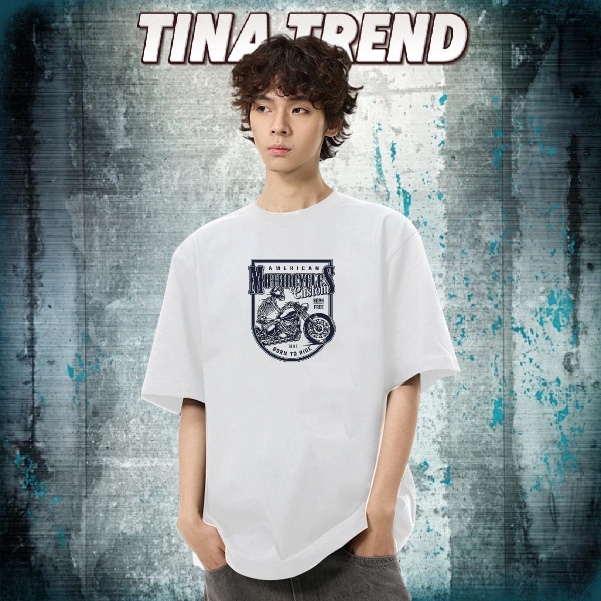 Factory Direct T shirt skull Tops Shirt 230g Cotton Street Wear High Quality DIY Logo Oversized Breathable Men Tops Tees