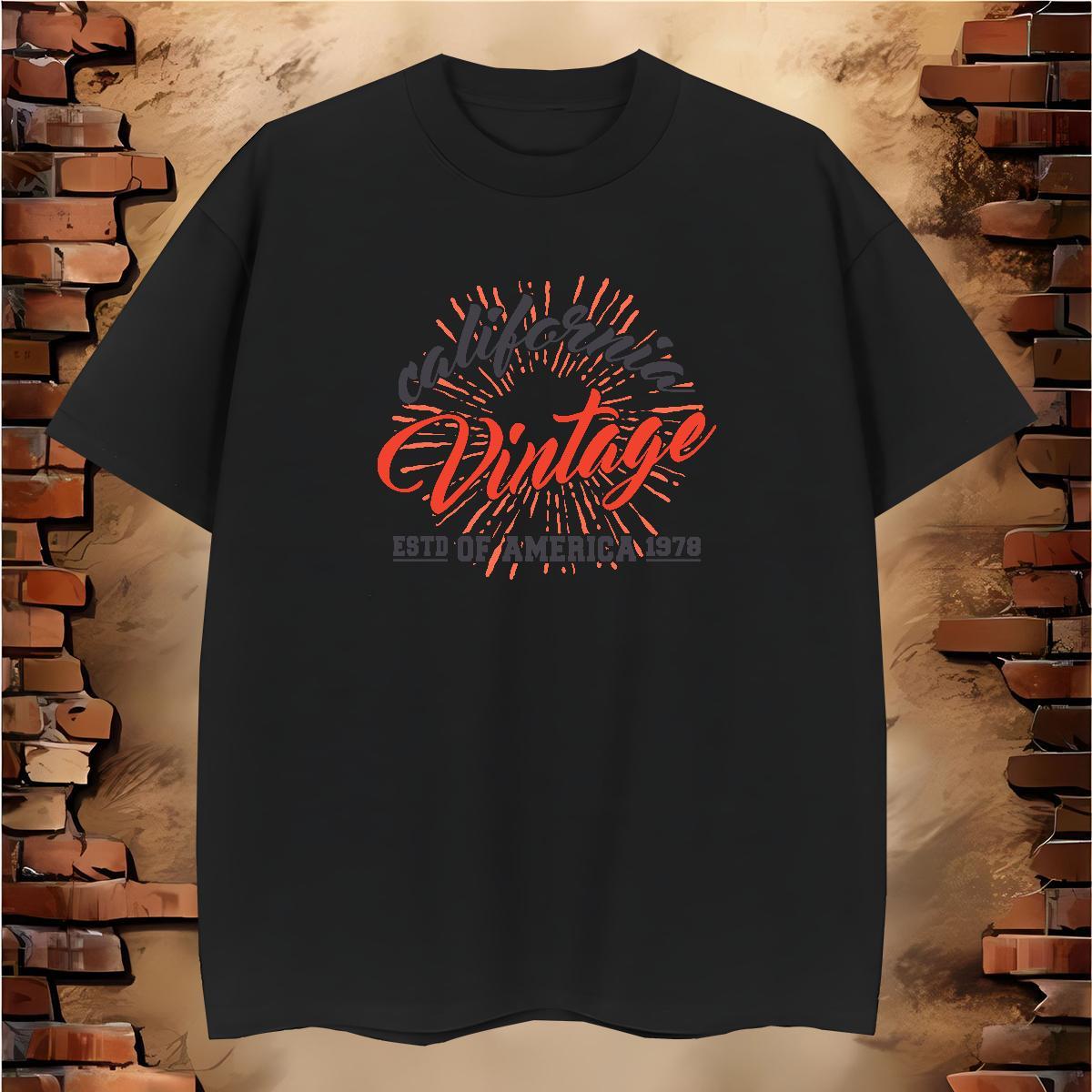 Fashion New T Shirt For Man letter Clothings 100% Cotton 230g Summer Casual Popular Customized Print Breathable Crew Neck Men Tees