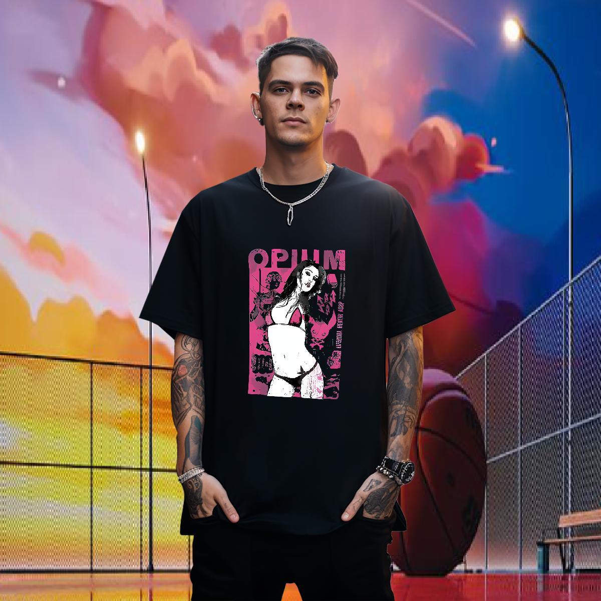 Fashion Designer T Shirt For Man person Tees 230g Pure Cotton Summer Casual Wholesale Custom Printing Round Neck Short Sleeve Couples T Shirts