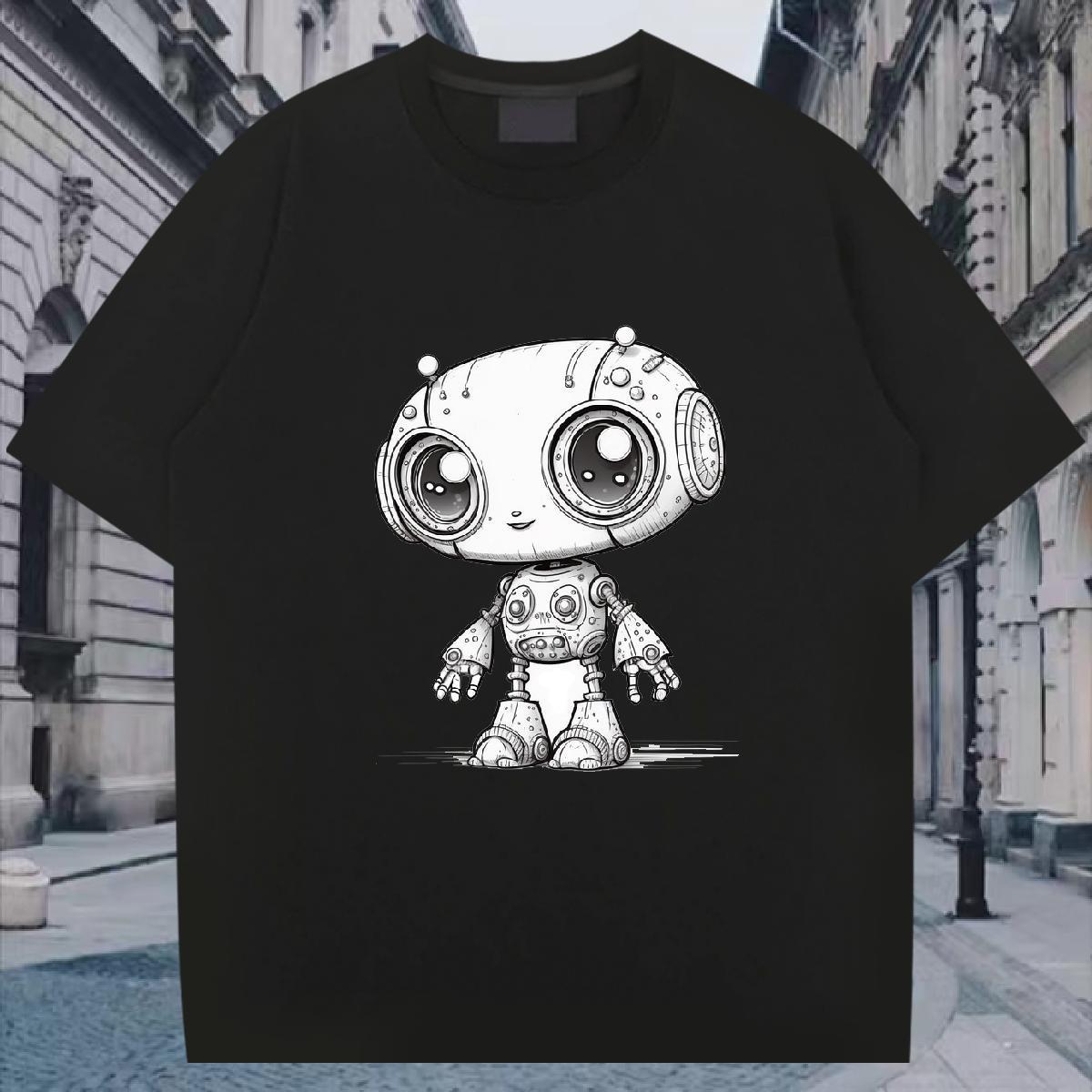 Stylist T Shirts Men ET Tshirts 230g 100% Cotton Street wear Hip Hop Classic Oversized 4XL Breathable Soft Men Tshirts