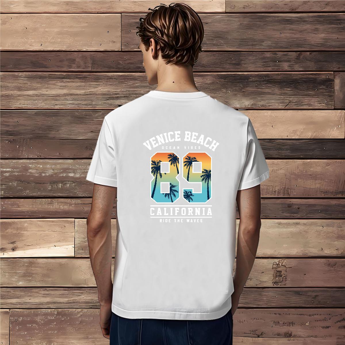 New Arrival T-Shirts for Men letter Clothes 230g 100% Cotton Spring Summer Loose Fit Skull Short Sleeve O-Neck Men Tshirts