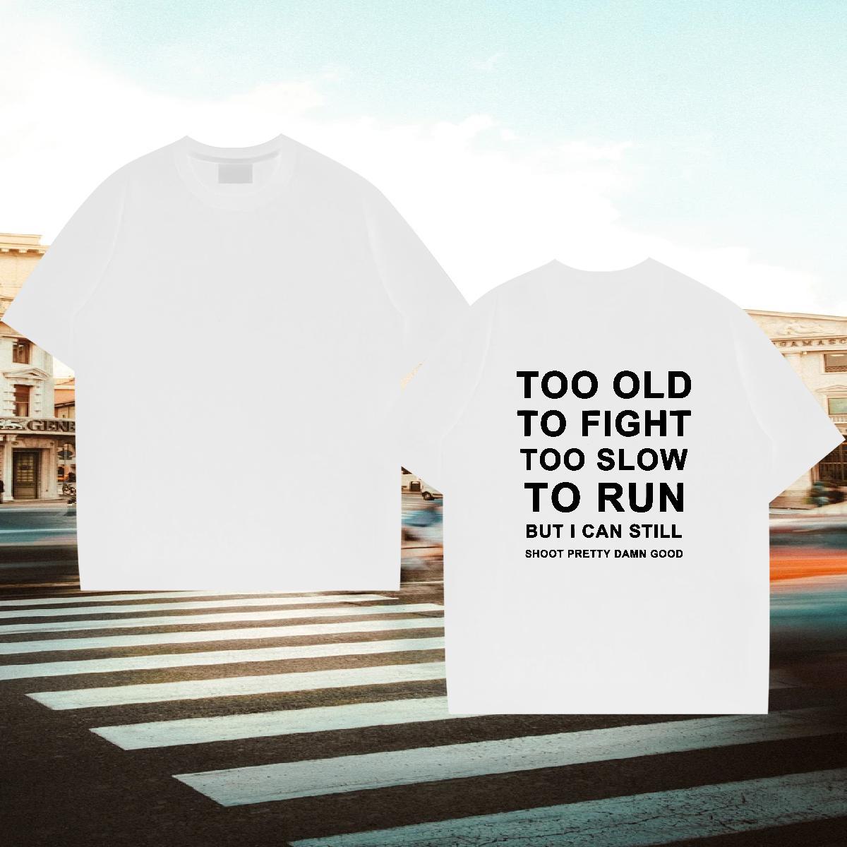 New Designer T-Shirts letter Tops Tees 230g Cotton Street wear Hip Hop High Quality Custom Printed Breathable Short Sleeve Men Clothes T-Shirt