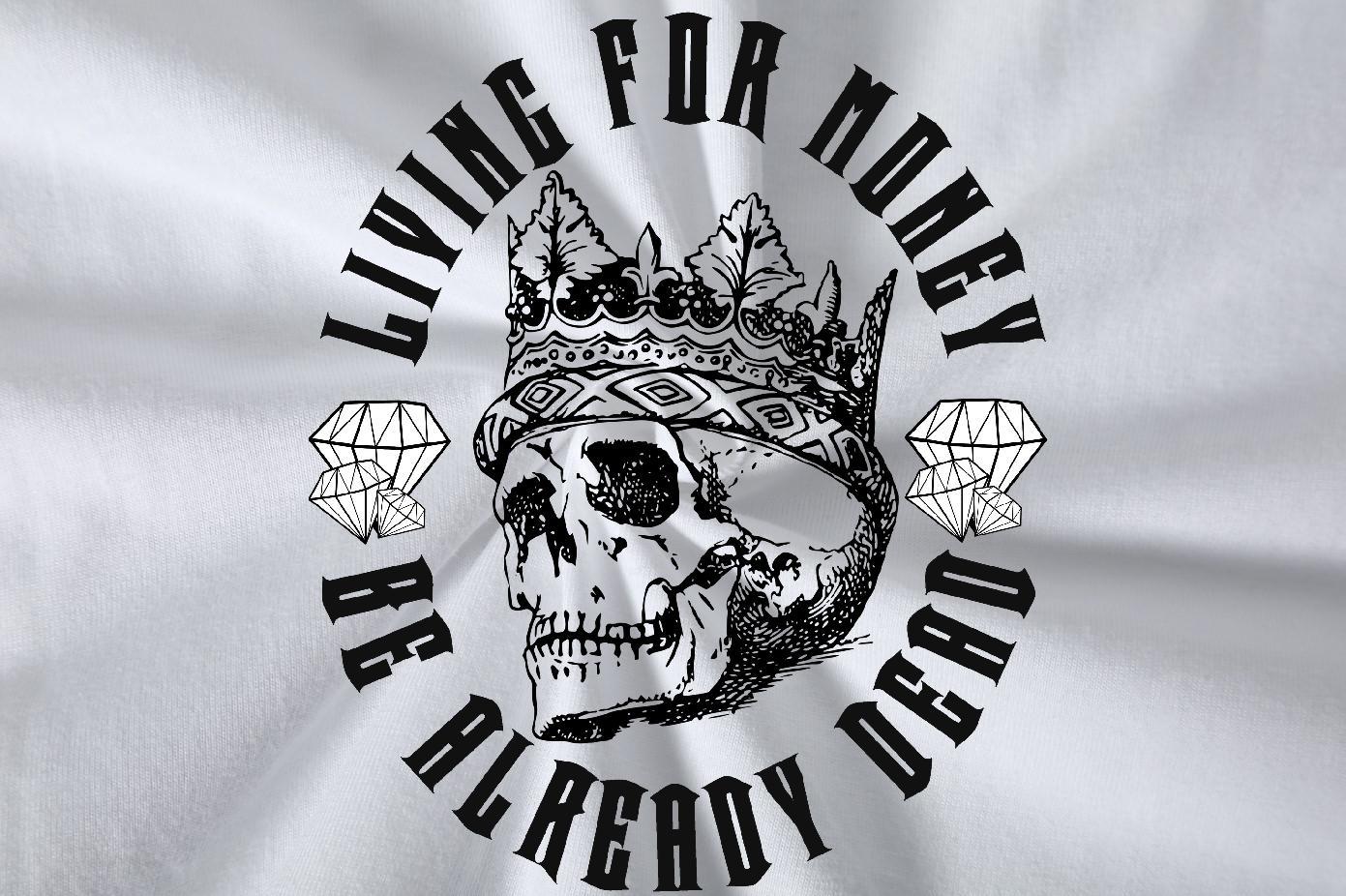 New Arrival Men T Shirts skull Wear 230g Pure Cotton Street TOP Quality Custom Anime Breathable Crew Neck Tshirt for Man Woman