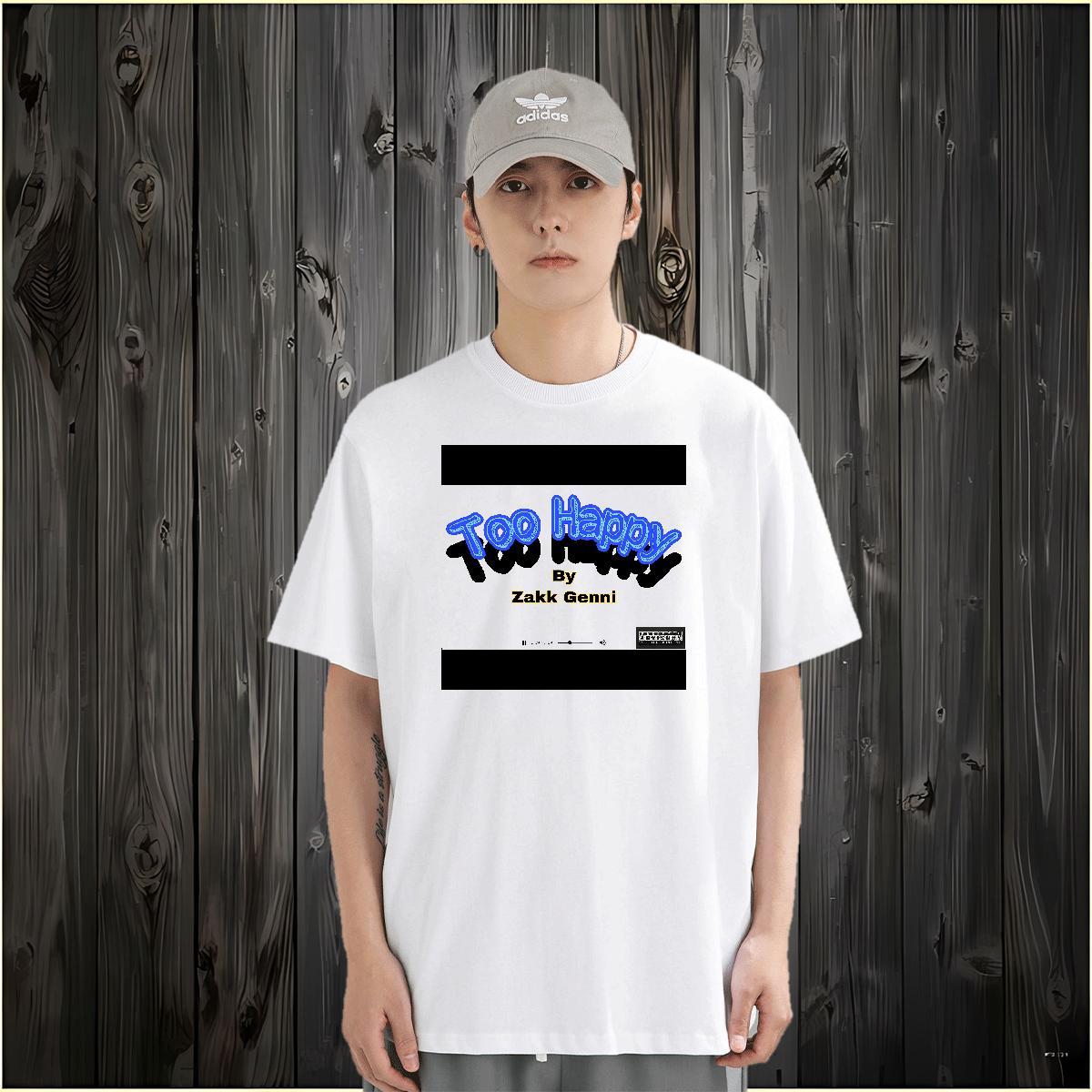 Casual New T-Shirts for Men blue Tops Tees 230g Cotton Outdoor TOP Quality Asian Size Short Sleeve O-Neck Tshirt for Man Woman